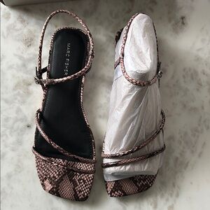 NIB. Marc fisher mikal sandals. Size 9